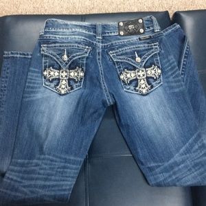 Miss Me Boot Cut Jeans Size 27